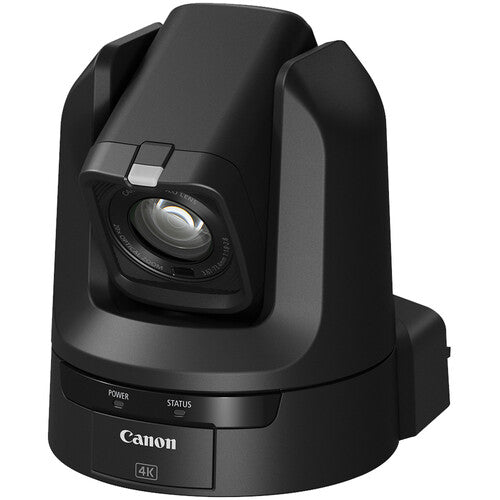 Cámara Canon CR-N100 4K NDI PTZ con zoom 20x (negro satinado)