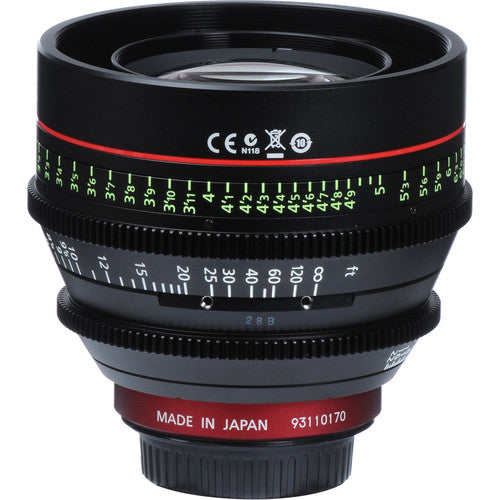 Objetivo fijo de cine Canon CN-E 85 mm T1.3 LF (montura EF)