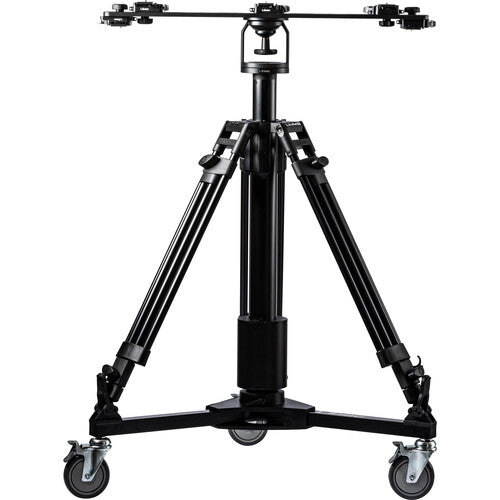 Columna de pedestal eléctrica de alta resistencia Libec LX-ePed PRO con plataforma rodante para cámaras PTZ