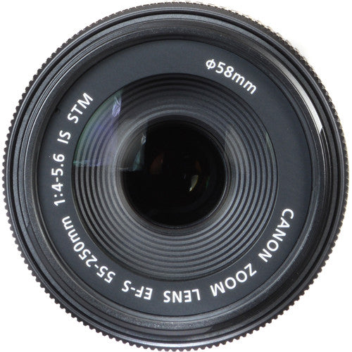 Objetivo Canon EF-S 55-250 mm f/4-5,6 IS STM