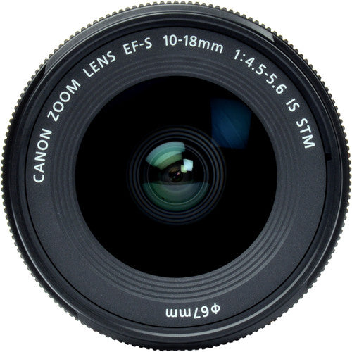 Objetivo Canon EF-S 10-18 mm f/4,5-5,6 IS STM