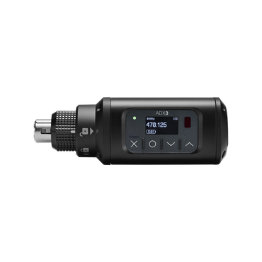 Transmisor plug-on Axient® Digital con ShowLink® ADX3