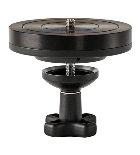 Adaptador de base plana Libec para trípodes de tazón de 100 mm