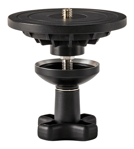 Adaptador de base plana Libec para trípodes de tazón de 75/100 mm