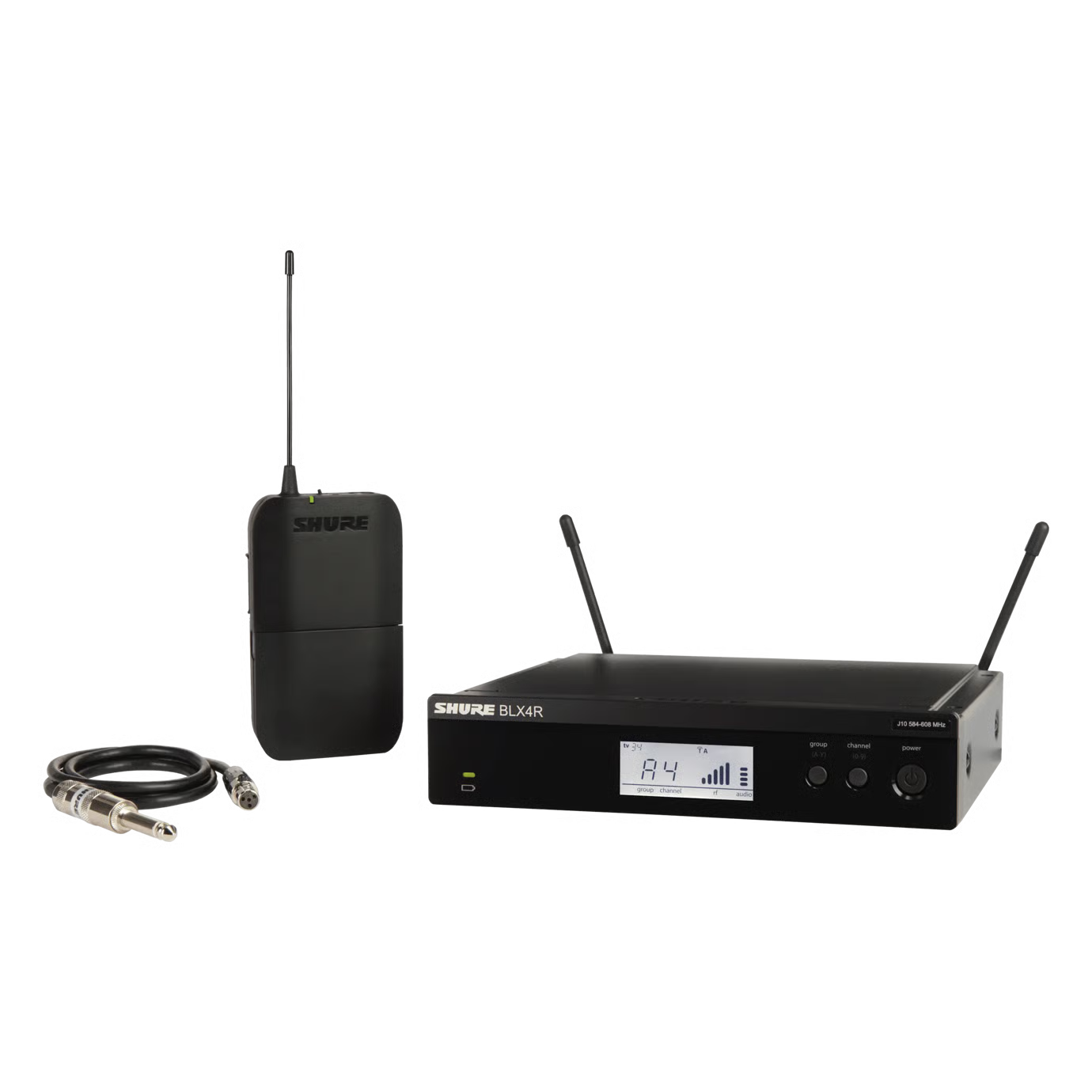 Sistema inalámbrico de Guitarra Montable en Rack BLX14R