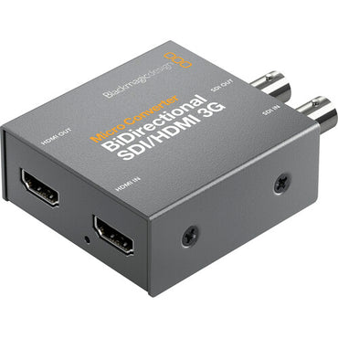 Microconvertidor bidireccional SDI/HDMI 3G de Blackmagic Design (con fuente de alimentación)