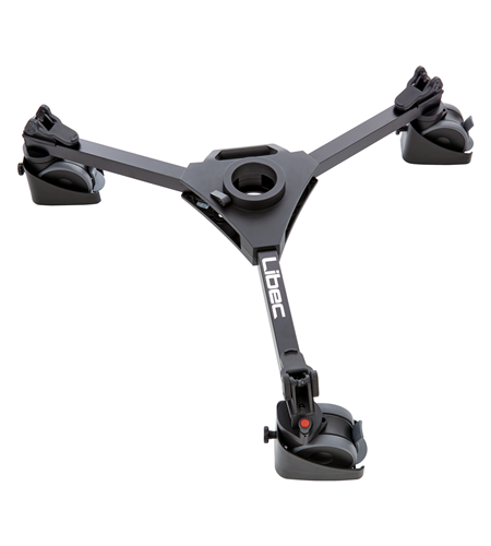 Plataforma compacta Libec DL-10RB para trípodes Libec, Sachtler y Vinten seleccionados