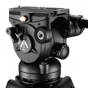 E-Image 7060-AA | Sistema de Trípode Profesional con Cabezal Fluido (75mm)