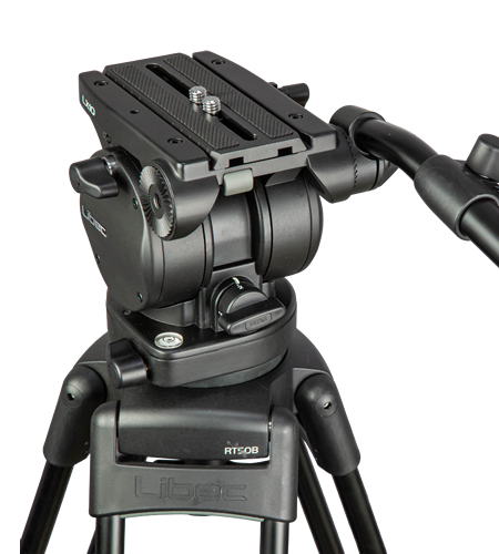 Cabezal fluido para trípode Libec LX10 (100 mm)