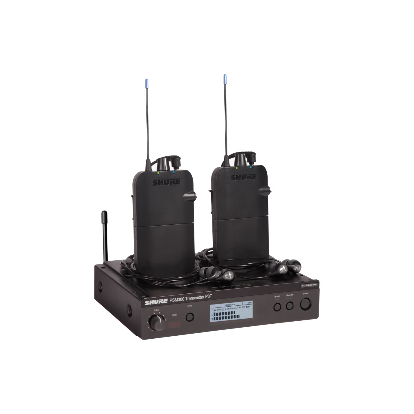 Kit PSM300 de dos receptores