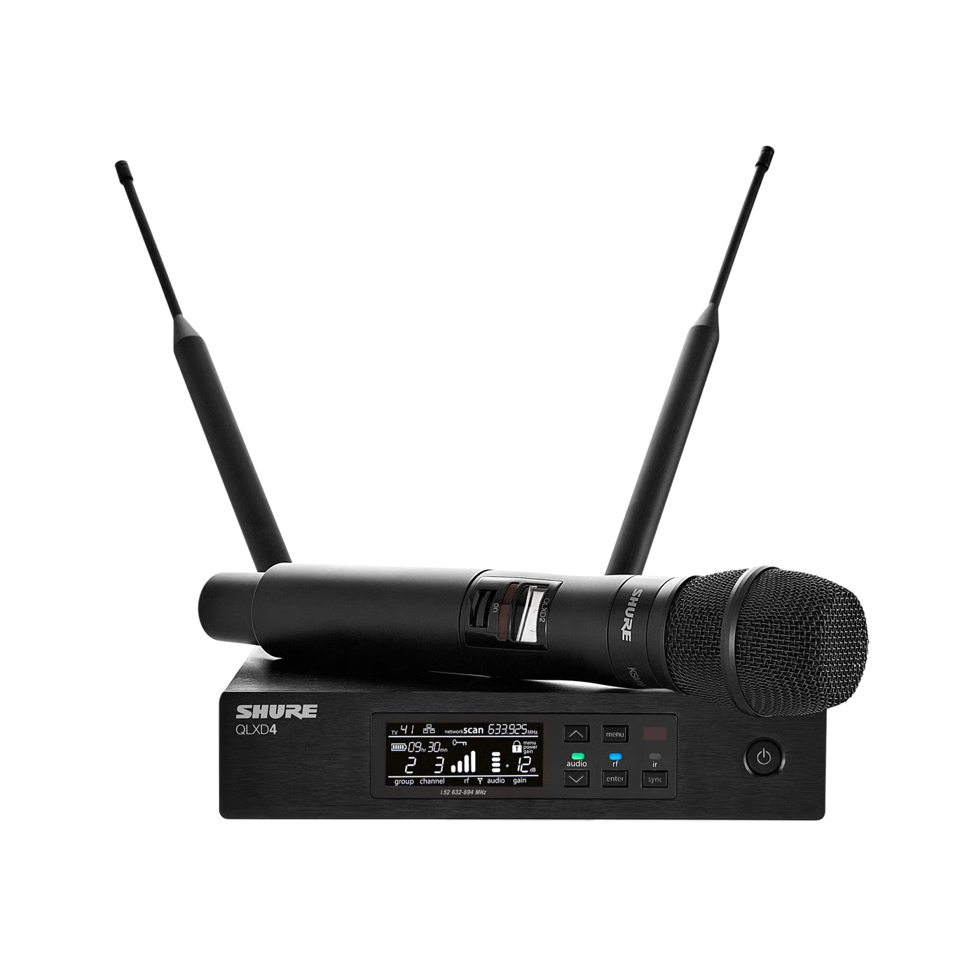 QLXD2/KSM9 Transmisor de mano QLXD2 con cápsula KSM9