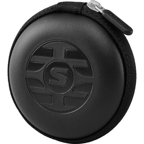 Estuche con cremallera Shure para micrófono de solapa DL4 DuraPlex (negro)