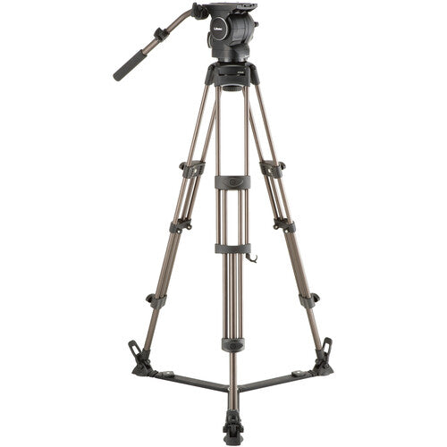 Sistema de trípode profesional de aluminio Libec RSP-750 con esparcidor a nivel del suelo para configuraciones ENG