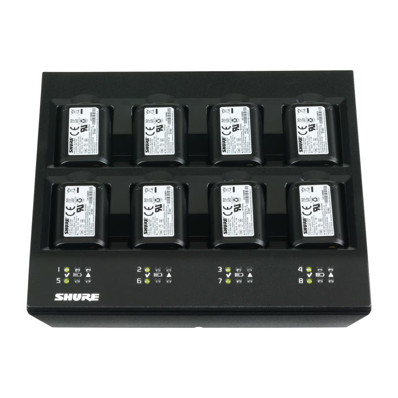 SBC800 Cargador para 8 baterías