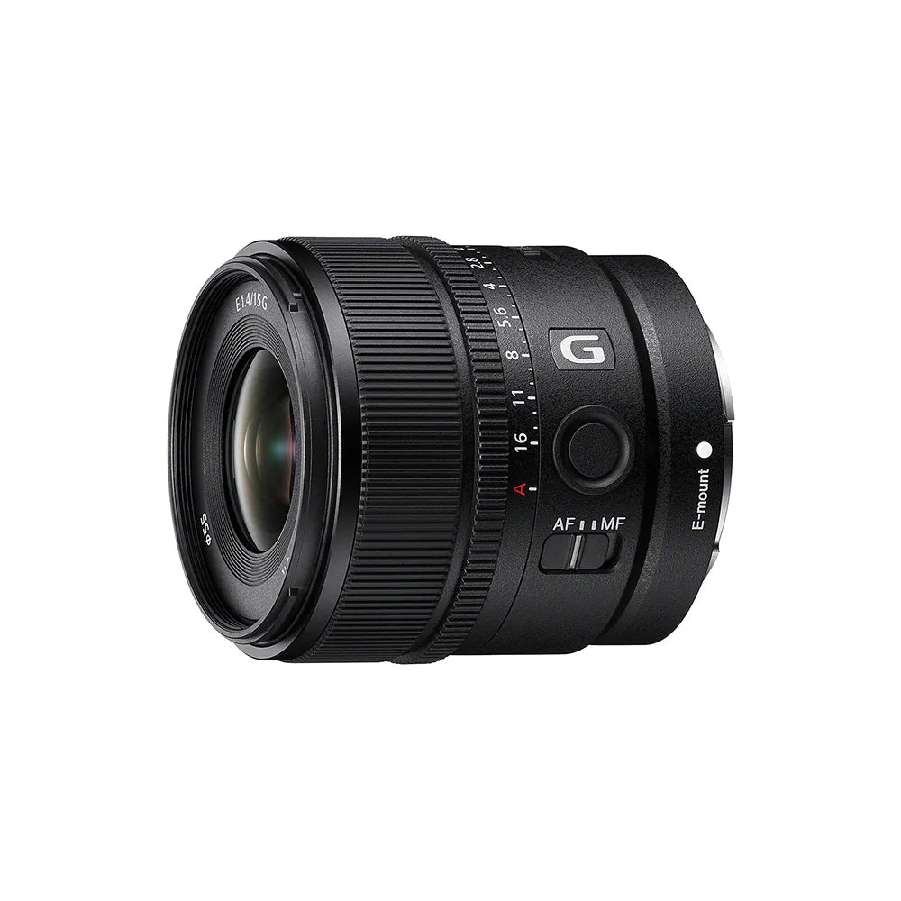 Lente E 15 mm F1.4 G SEL15F14G