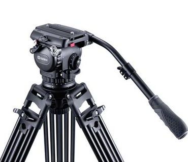 Tripié Profesional OZEN System 6AL2S con Cabezal Fluido AGILE 6S (Payload 1–8 kg, Bowl 75 mm)