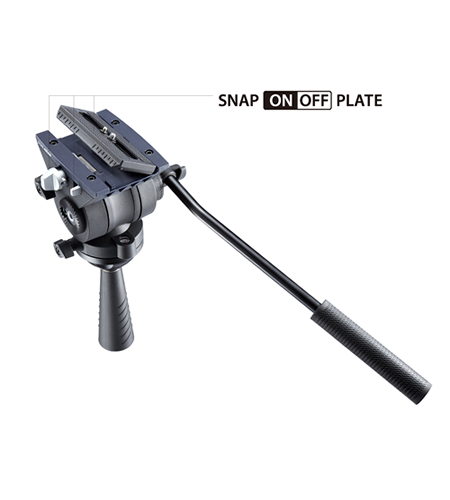 Cabezal Libec TH-X H con mango plano