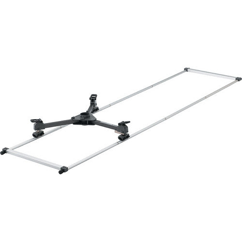 Sistema de rieles de pista Libec TR320 con plataforma rodante y estuche