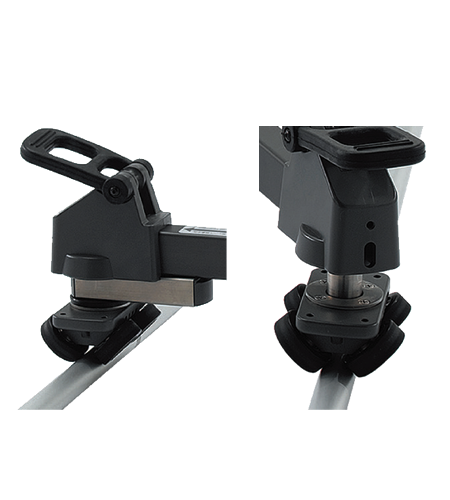 Sistema de rieles de pista Libec TR320 con plataforma rodante y estuche