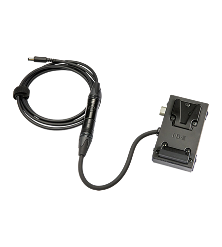 Adaptador de fuente de alimentación compatible con baterías de montura V para LX-ePed 2, LX-ePed 2 Studio y MPC-1