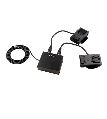 Adaptador de fuente de alimentación compatible con baterías de montura V para LX-ePed PRO