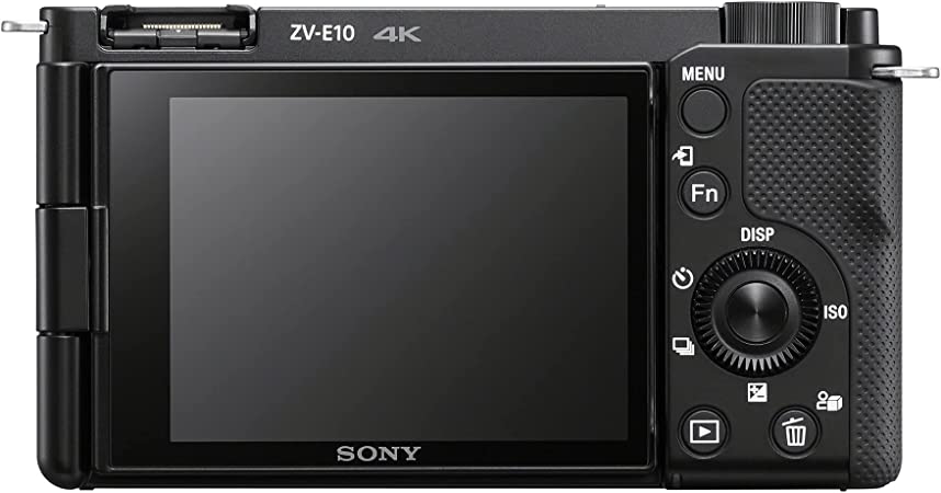 Cámara Sony Alpha ZV E10 4K Lente 16-50mm
