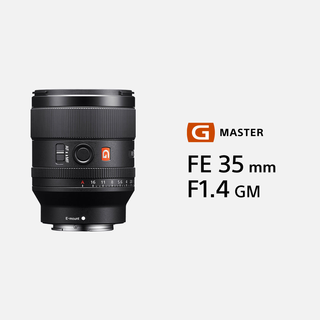 Nuevo Lente Sony 35mm a 1.4 GM SEL35F14GM