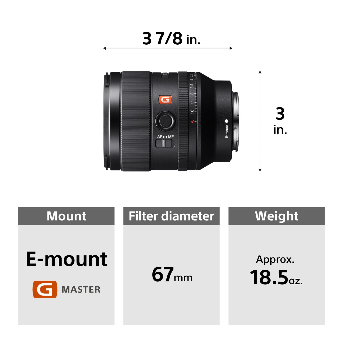 Nuevo Lente Sony 35mm a 1.4 GM 📍SEL35F14GM