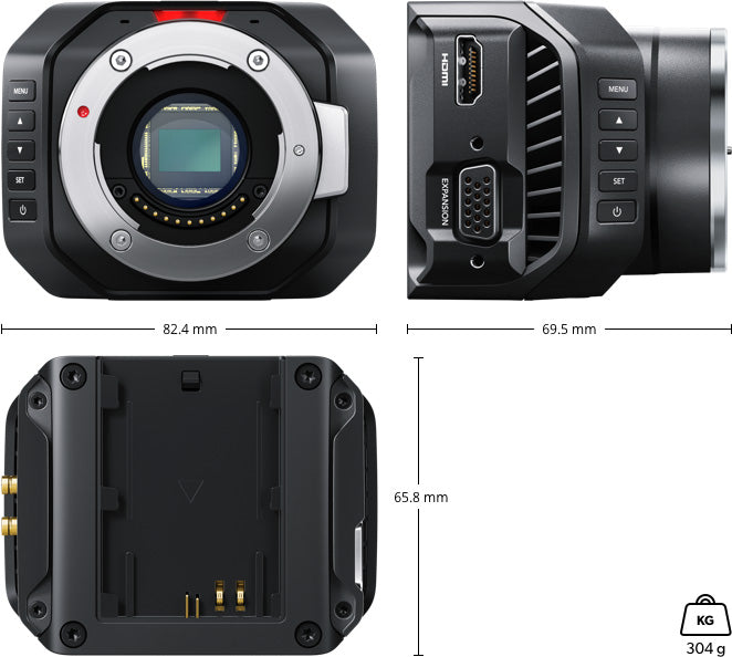 Blackmagic Design Micro Studio Camera 4K - Holdan