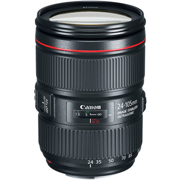 Cámara réflex digital Canon EOS 5D Mark IV con objetivo 24-105 mm f/4L II