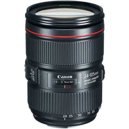Cámara réflex digital Canon EOS 5D Mark IV con objetivo 24-105 mm f/4L II