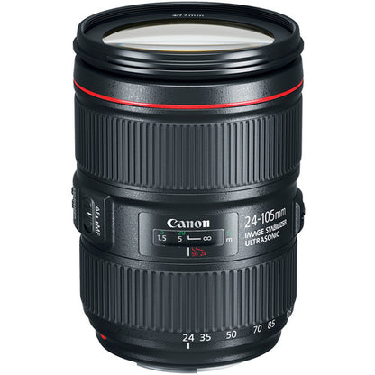 Cámara réflex digital Canon EOS 6D Mark II con objetivo 24-105 mm f/4L II