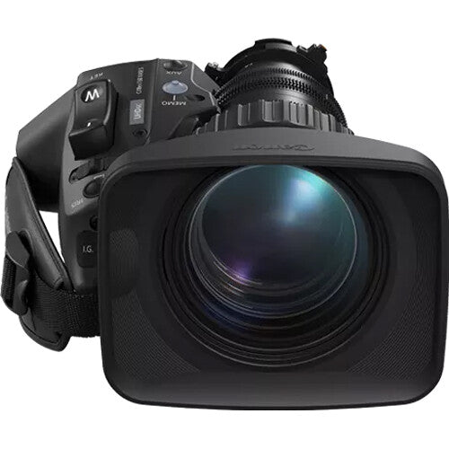 Objetivo servo estándar Canon CJ18ex7.6B KASE S 4K UHDgc de 2/3" y 18x con unidad tipo S (sin extensor)