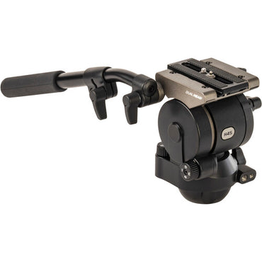 Cabezal de video Libec H45 de 75 mm con base esférica y plana y asa panorámica (carga útil de 12 kg)