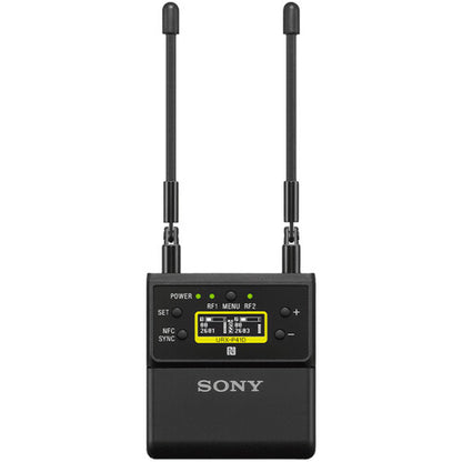 Sistema de micrófono inalámbrico omnidireccional de solapa Sony UWP-D27 para dos personas con montaje en cámara