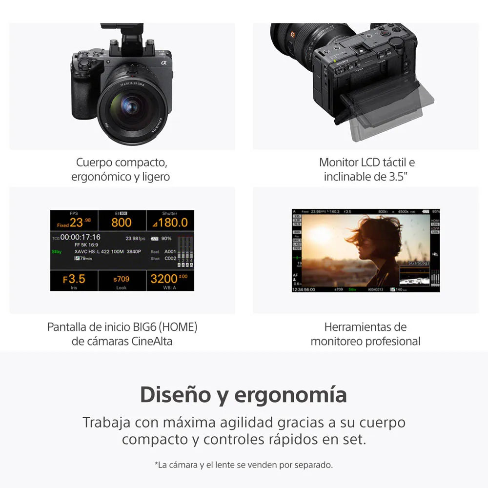 Cámara Cinema Line Full-frame FX5 (Preventa)