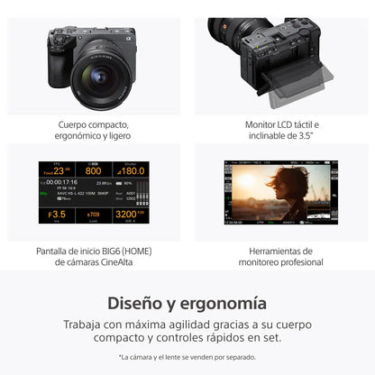 Cámara Cinema Line Full-frame FX5B (solo cuerpo) (Preventa)