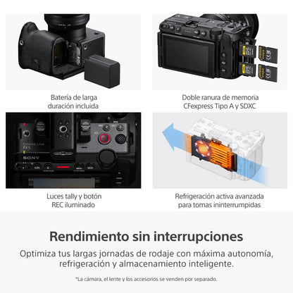 Cámara Cinema Line Full-frame FX5B (solo cuerpo) (Preventa)