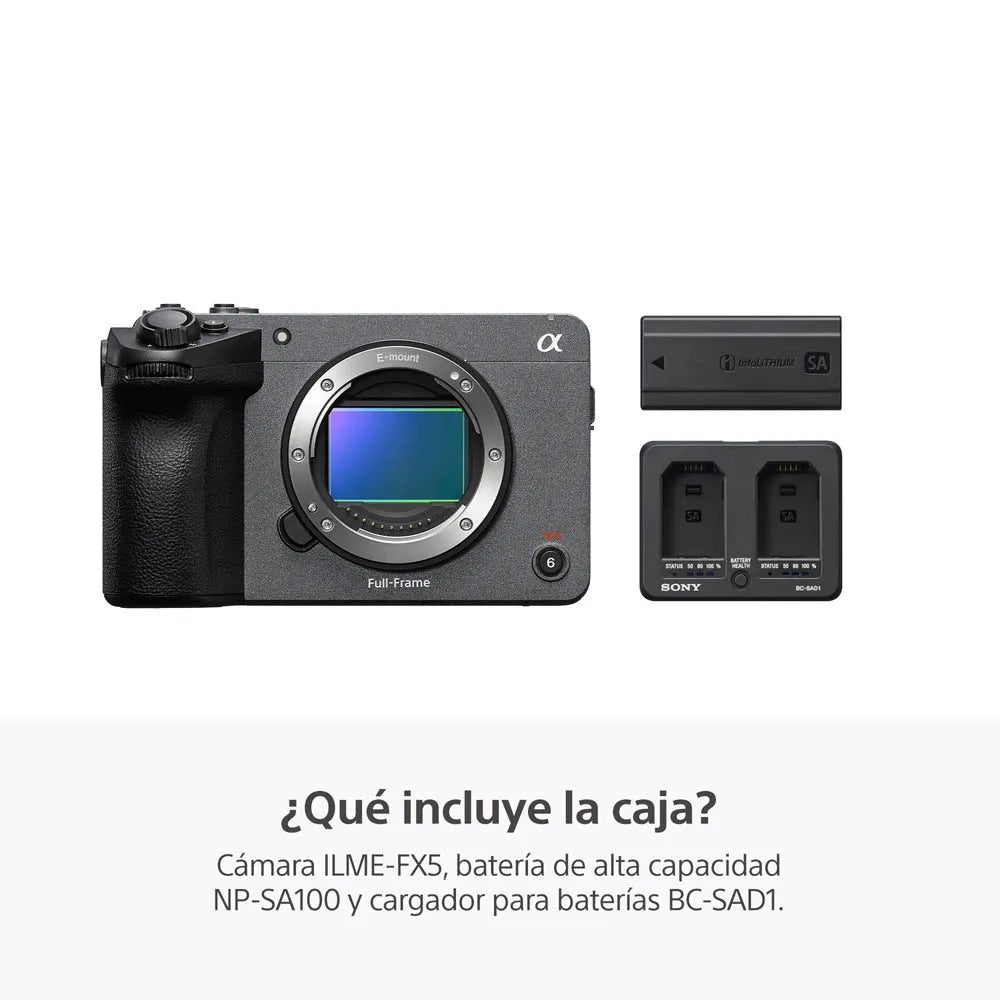 Cámara Cinema Line Full-frame FX5B (solo cuerpo) (Preventa)