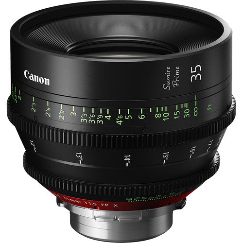Canon 35 mm Sumire Prime T1.5 (montura PL, patas)