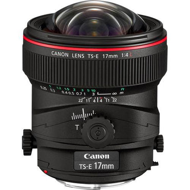 Objetivo Canon TS-E 17 mm f/4L con desplazamiento de inclinación