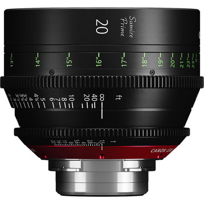 Canon 20 mm Sumire Prime T1.5 (montura PL, patas)