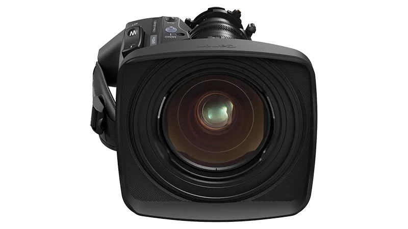 Objetivo servo gran angular Canon CJ15ex4.3B IASE S 4K UHDxs de 2/3" y 15x con unidad Type-S