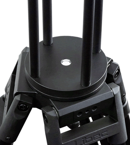 Adaptador de extensión elevado Libec para trípodes de tazón de 100 mm