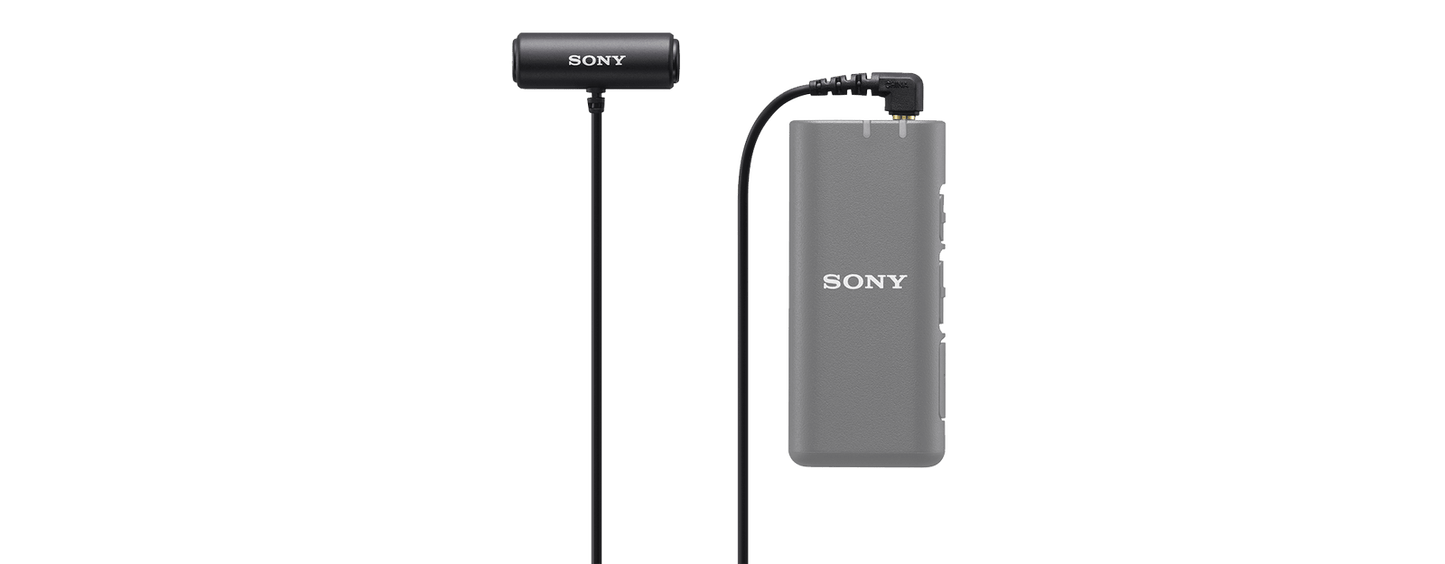 Micrófono estéreo de solapa  ECM-LV1