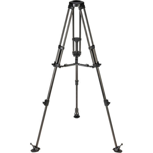 Sistema de trípode Libec HS-150MC con cabezal H15, separador intermedio, patas de goma y estuche