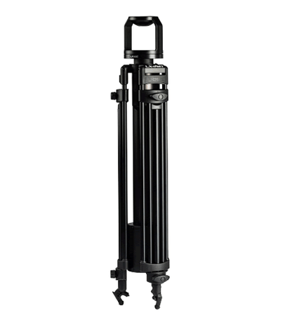 Columna de pedestal eléctrica de estudio Libec LX-ePed 2 Studio con plataforma rodante estándar
