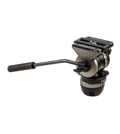 Sistema de trípode Libec NX-300MQ con cabezal N30, separador intermedio, patas de goma y estuche
