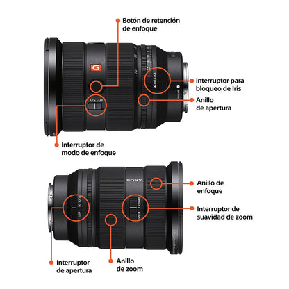Lente FE 24-70 mm F2.8 GM II  SEL2470GM2