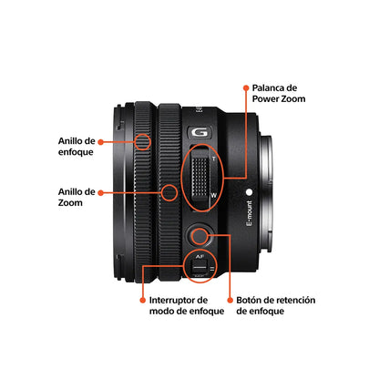Lente E PZ 10-20 mm F4 G  SELP1020G